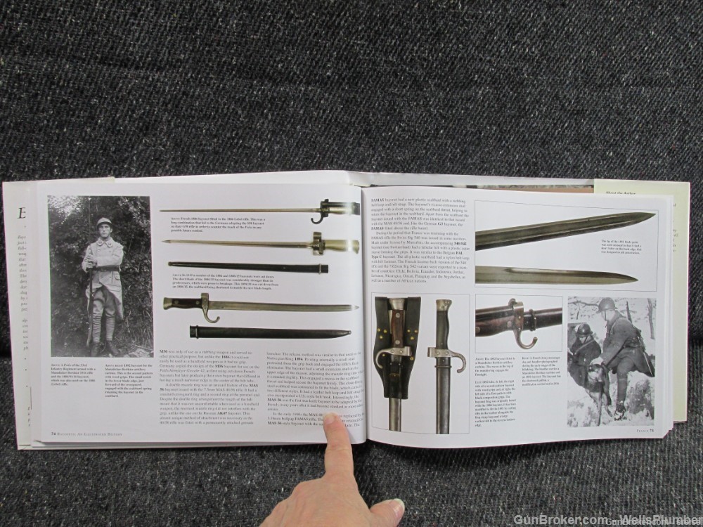 BAYONETS AN ILLUSTRATED HISTORY WITH MORE THAN 500 PHOTOGRAPHS REFER BOOK-img-11