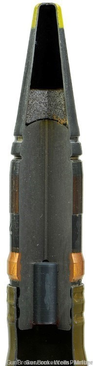 RUSSIAN USSR 23MM X 152B API-T WITH BZT PROJECTILE FACTORY CUTAWAY INERT-img-1