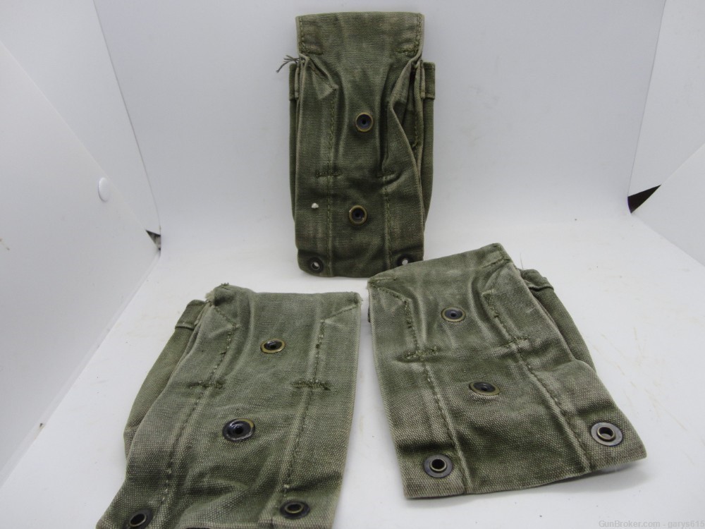 M14, M1A1 Magazine Pouch for 20 round Mag, 3 Pouches, "USA"-img-2