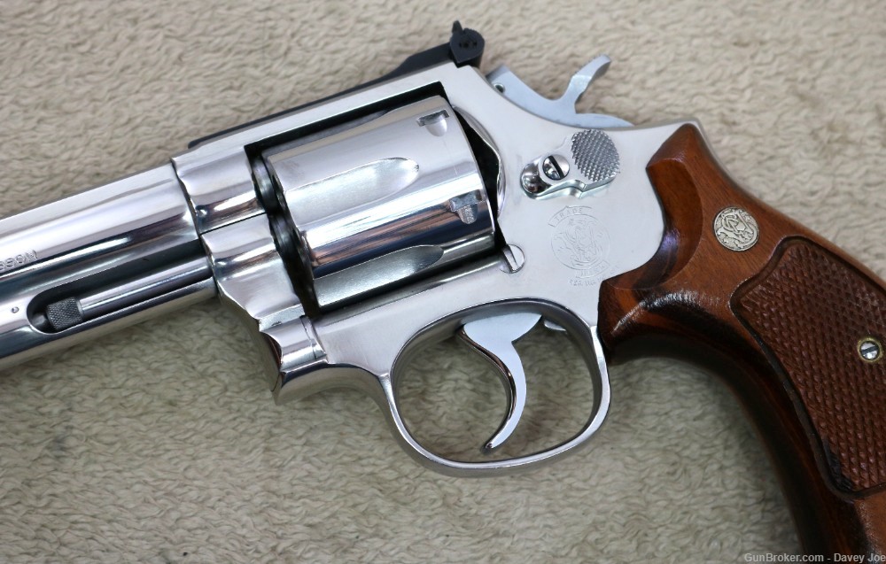 Beautiful Smith & Wesson Model 686 357 mag 6" Nelson tuned & polished-img-12