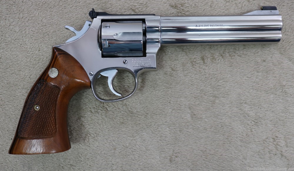 Beautiful Smith & Wesson Model 686 357 mag 6" Nelson tuned & polished-img-0