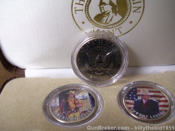 John Wayne 5 Coin JFK Set-img-5