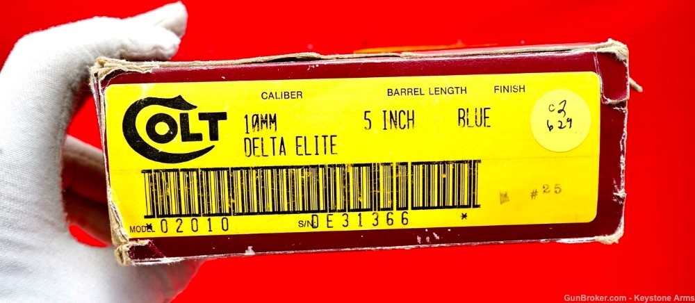Desired 1989 Colt Delta Elite 10MM Blue Finish Original Box LNIB-img-2