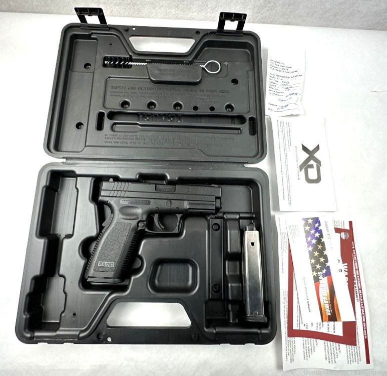 Springfield Armory xd45 .45acp semi auto pistol -img-0
