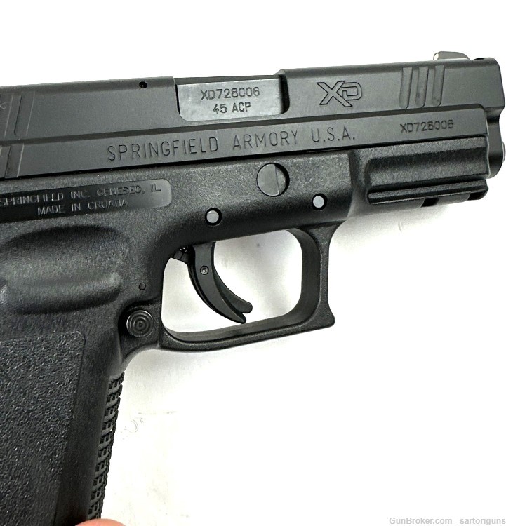 Springfield Armory xd45 .45acp semi auto pistol -img-5