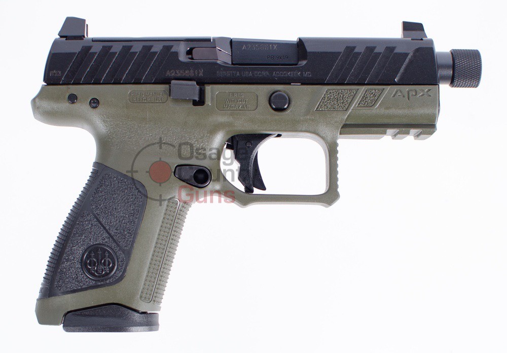 Beretta APX A1 Compact Tactical - 3.7" - 9mm-img-2
