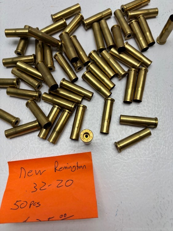 New 32-20 Win  brass made by RP QTY=50 pieces -img-0
