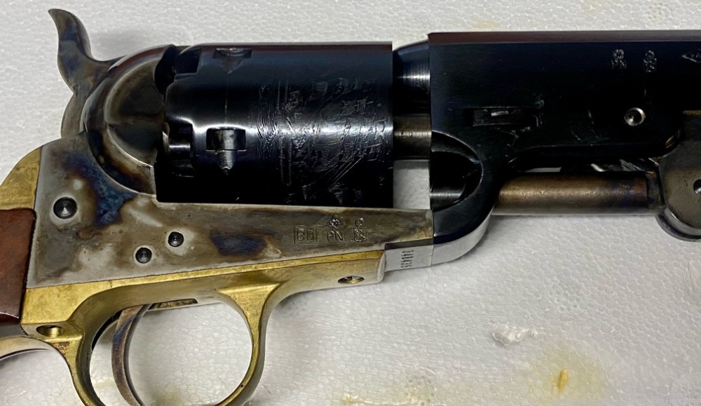 Cabela's 1851 Navy Yank Black Powder Pistol w/Accessories-img-17