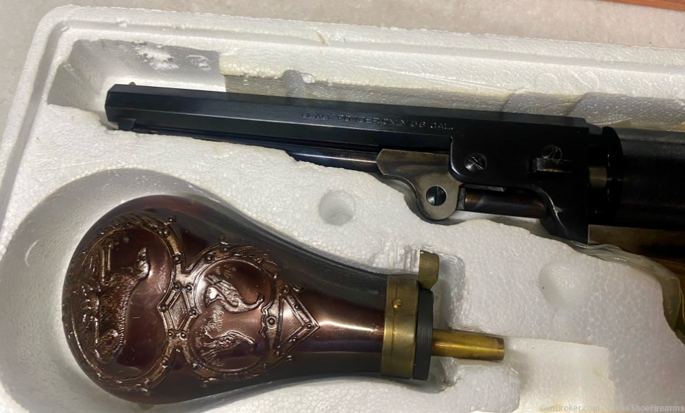 Cabela's 1851 Navy Yank Black Powder Pistol w/Accessories-img-14