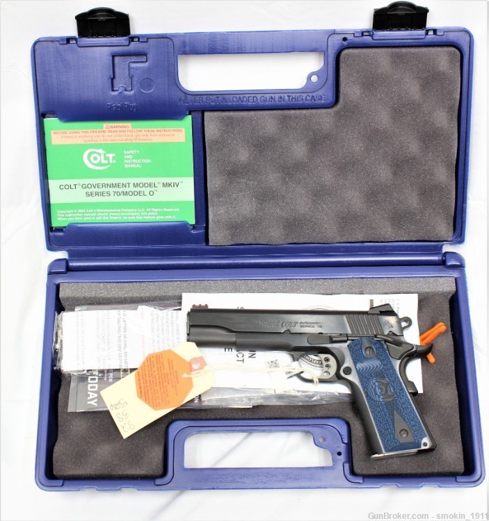 Colt Government Model 1911 Competition Series, .45ACP 5"NM Barrel; NEW-img-11