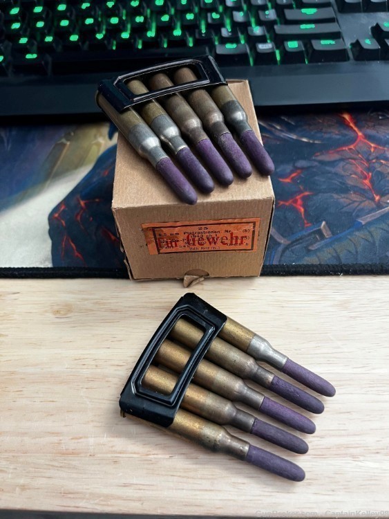 6.5 Dutch 5rd Wooden Rounds On Clips-img-0