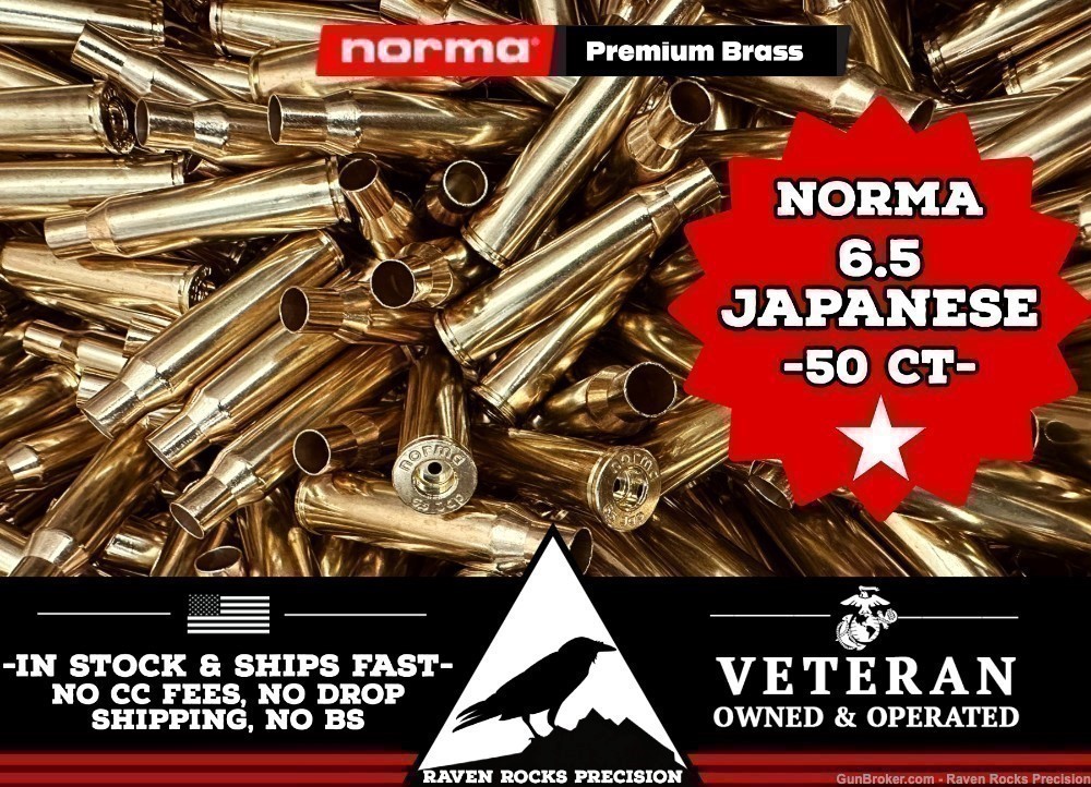 Norma 6.5 Jap Brass, 6.5x50mmSR Arisaka-img-0