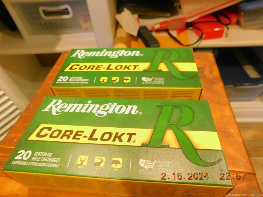 REMINGTON IN .300 SAVAGE 150 GRAIN, FULL 40 ROUNDS. 2 BOXES-img-0