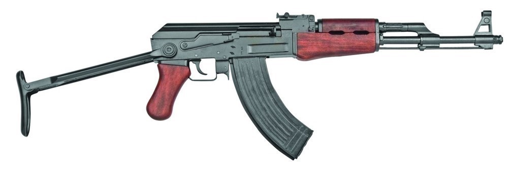 Russian AK-47 Assault Rifle With Folding Stock Non Firing-img-0