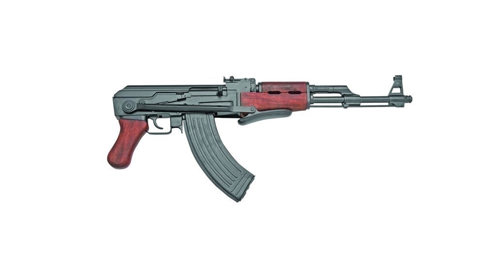 Russian AK-47 Assault Rifle With Folding Stock Non Firing-img-2