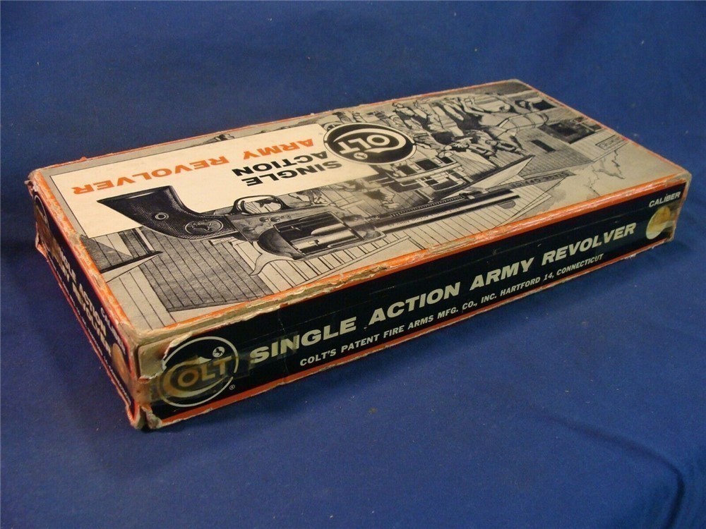 Colt Single Action Army 1960's Original Box-img-2