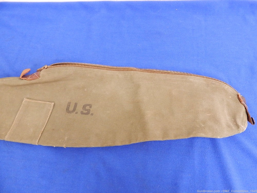 WW2 WWII US M1 Garand Rigger Modified Canvas Carrying Case-img-1