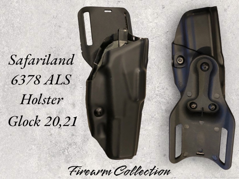 Glock 19/23 Safariland 6378-ALS Holster &  775 slim line triple Mag pouch, -img-1