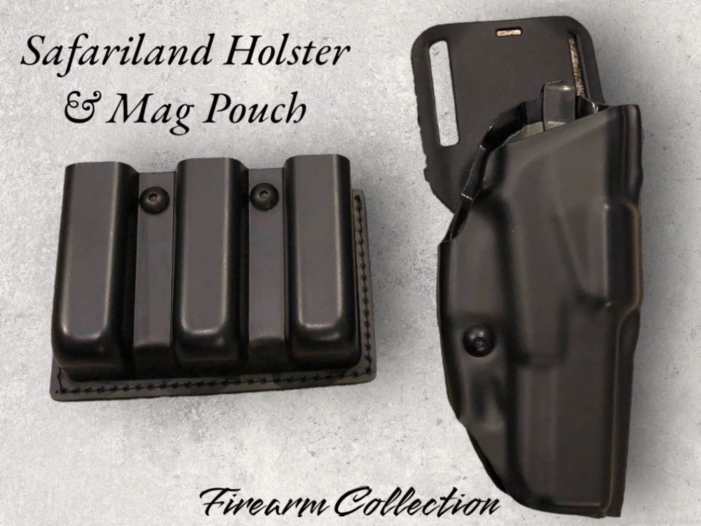Glock 19/23 Safariland 6378-ALS Holster &  775 slim line triple Mag pouch, -img-0