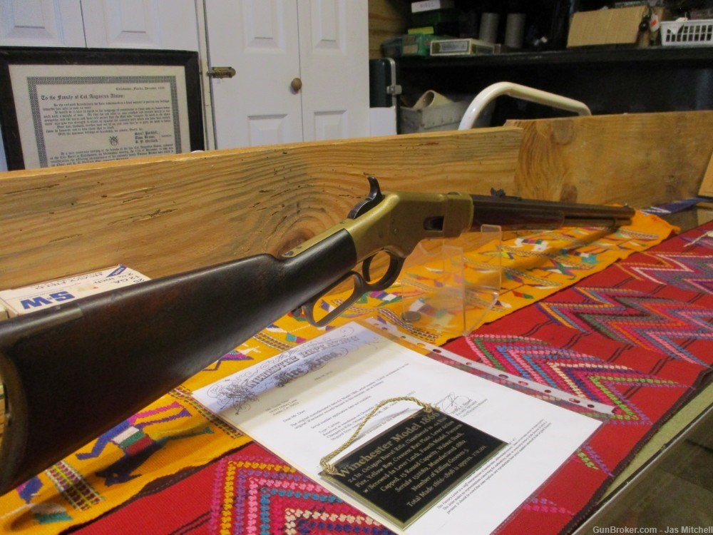 Winchester Model 1866,"Yellow Boy" Rifle, in 44 RF, With Factory Letter!-img-1