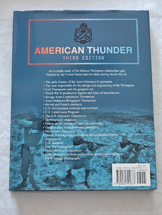 American Thunder Third Edition Military Thompson Submachine Guns-img-7