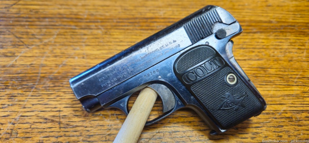 Colt 1908 Vest Pocket Hammerless, .25ACP-img-1