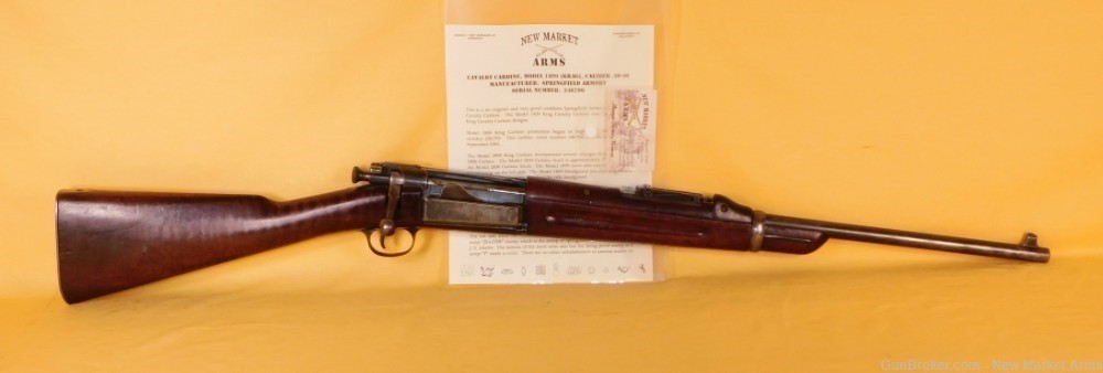 Scarce Springfield Model 1899 Krag Carbine c. 1901-img-0