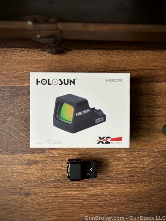 Holosun HS507K X2 Series Red Dot Reflex Sight Battery power, compact-img-2