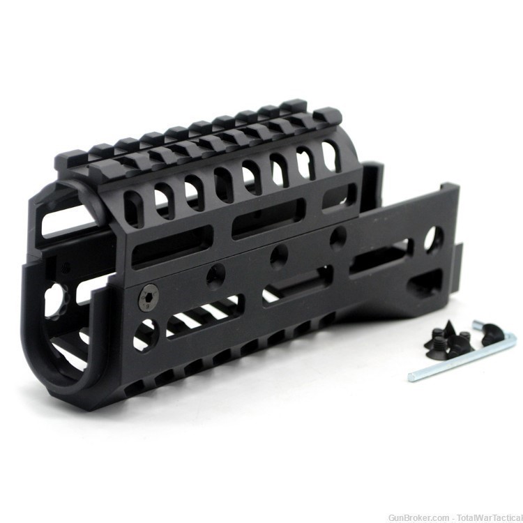 6.5" Inch AK AK-47 AK47 MLOK M-LOK 2 Piece Aluminum Handguard MLOCK Rail-img-3