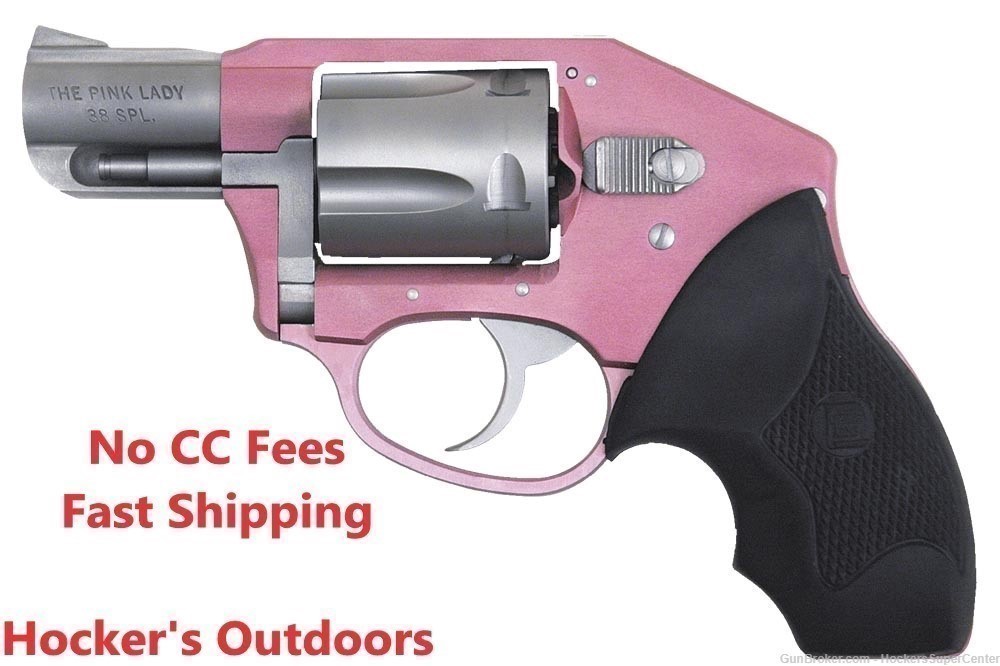 Charter Arms PINK LADY OFF DUTY Revolver 38SPL Compact 5RD 2-Tone 53851 38-img-0