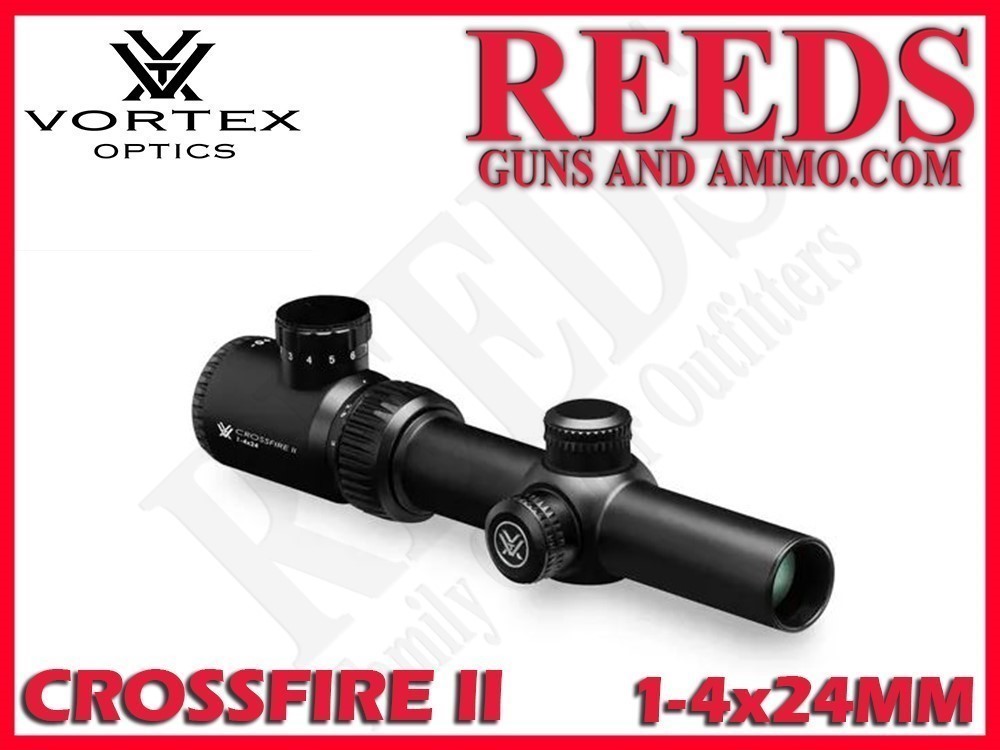 Vortex Crossfire II 1-4x24 Scope w/V-Brite CF2-31037-img-0