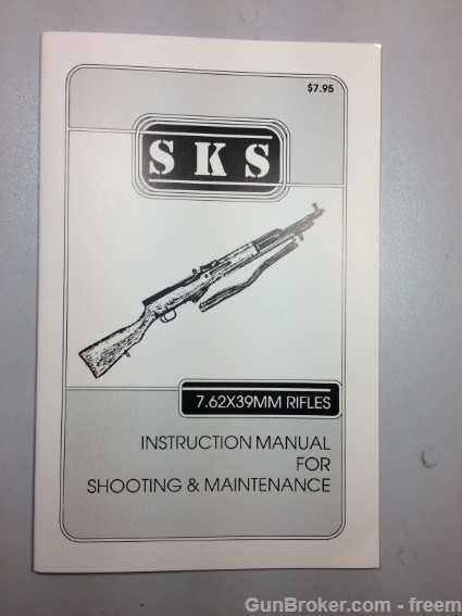 SKS  Instruction  Manual  7.62x39  Rifles-img-0