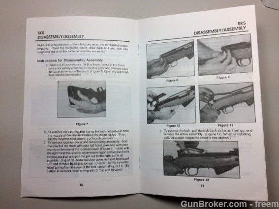 SKS  Instruction  Manual  7.62x39  Rifles-img-2