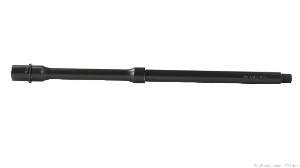 AR-15 .45 ACP 16" Black Nitride Rifle Barrel 1:16 Blowback Gas System AR-45-img-0
