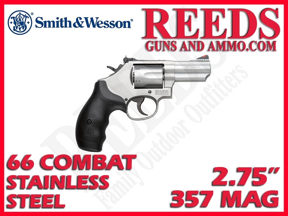 Smith & Wesson Model 66 Combat Magnum 357 Mag 6 Shot 2.75in 10061-img-0