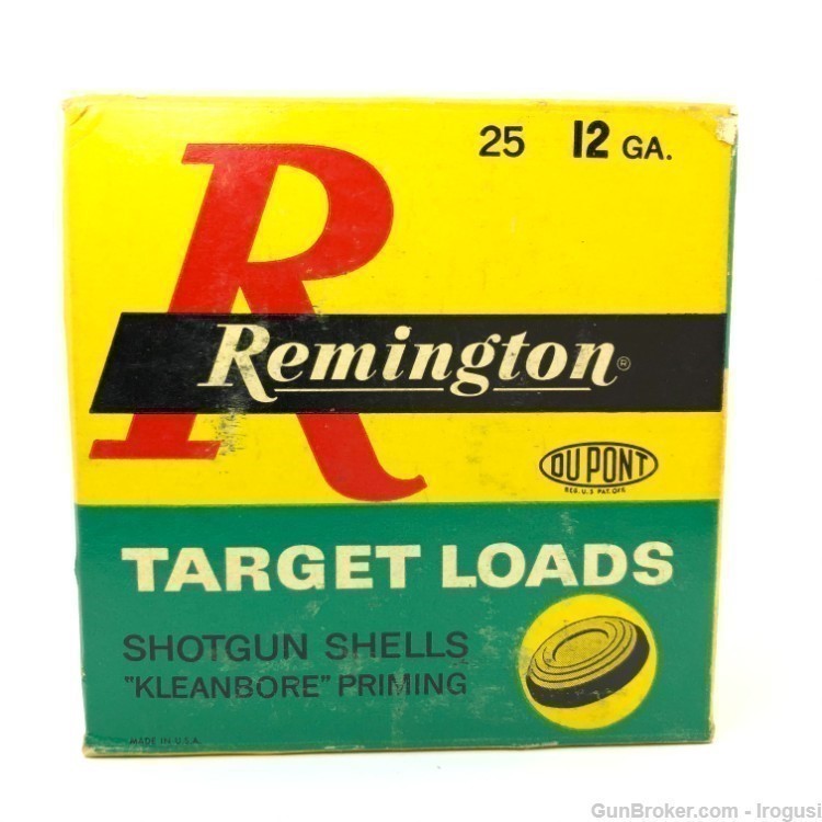 Remington Target Loads 12 Ga 2-3/4" Equiv 2-3/4 1-1/8 8 Vintage 17 Rounds -img-0