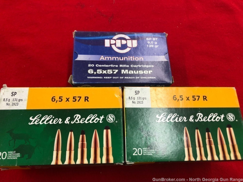Sellier & Bellot /PPU 6 5x57 ammunition.-img-4