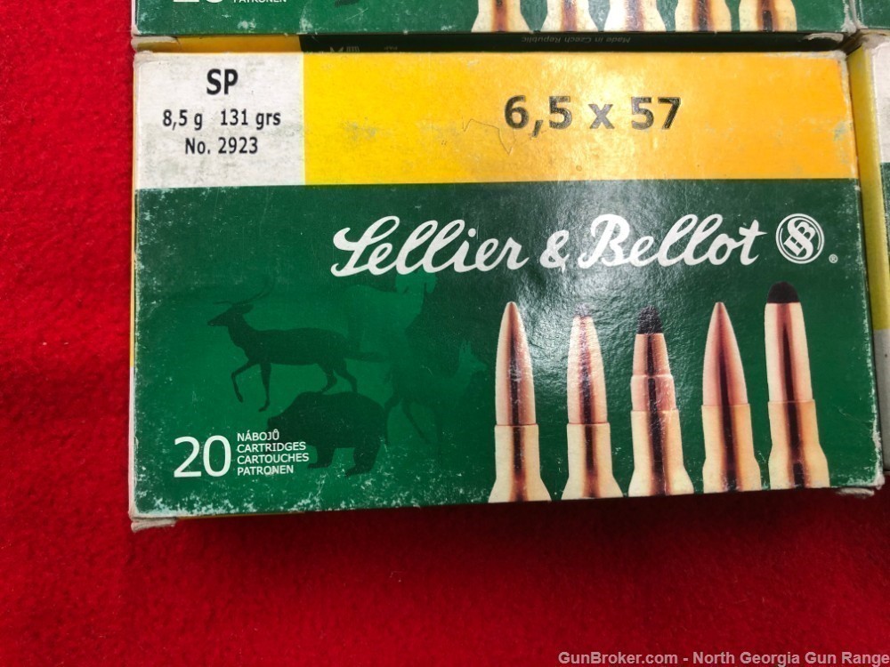 Sellier & Bellot /PPU 6 5x57 ammunition.-img-5