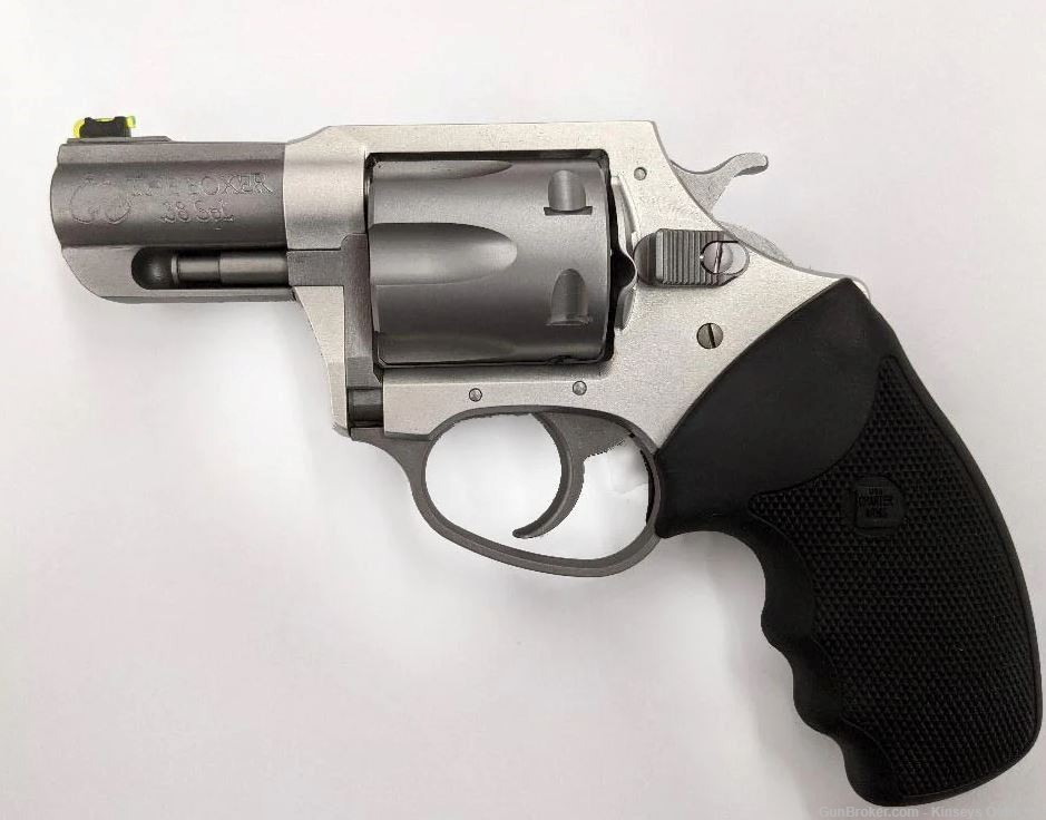 Charter Arms The Boxer Revolver .38 Spl. Anodized Full Grip Single 2.2 in -img-0