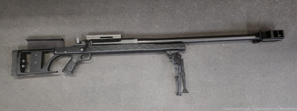Armalite AR50A1 50BMG Rifle with GGG Bipod Shilen Trigger tested at 3.75lb-img-0