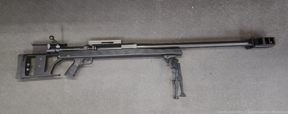 Armalite AR50A1 50BMG Rifle with GGG Bipod Shilen Trigger tested at 3.75lb-img-1