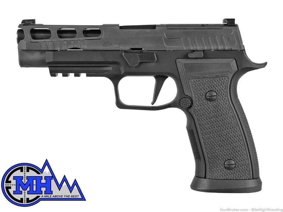 SIG P320 AXG Pro OR 9mm Pistol Black (2) 17 Rd Mags - 320AXGF-9-BXR3-PRO-R2-img-0