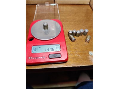 38 Caliber148 wadcutter.358 diameter cast bullets 100 pieces Price Reduced 