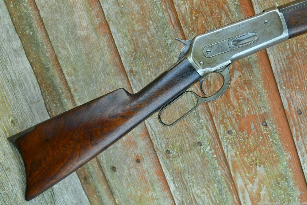 EARLY, ANTIQUE Winchester Model 1886 Rifle -.40-82 WCF - *SHARP GUN!*-img-2