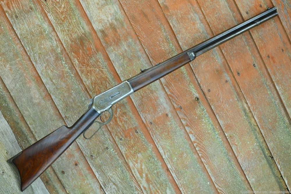 EARLY, ANTIQUE Winchester Model 1886 Rifle -.40-82 WCF - *SHARP GUN!*-img-1