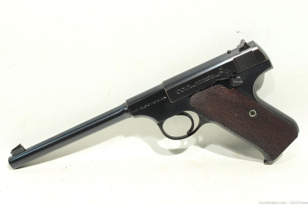 Colt Woodsman 1st Model 22 LR Made in 1930-img-7