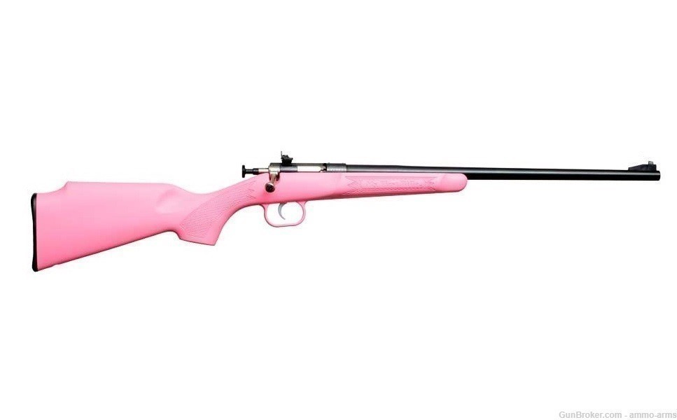 Keystone Crickett .22 LR Single Shot 16.125" Pink Synthetic KSA2220-img-1