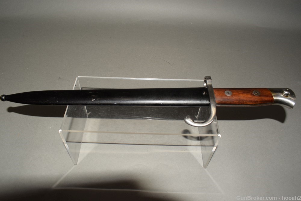 Venezuelan? M1900 71/84 Mauser Contract Bayonet W Scabbard READ-img-0