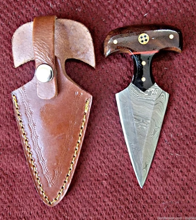 Damascus KATAR or PUSH DAGGER knives -img-5