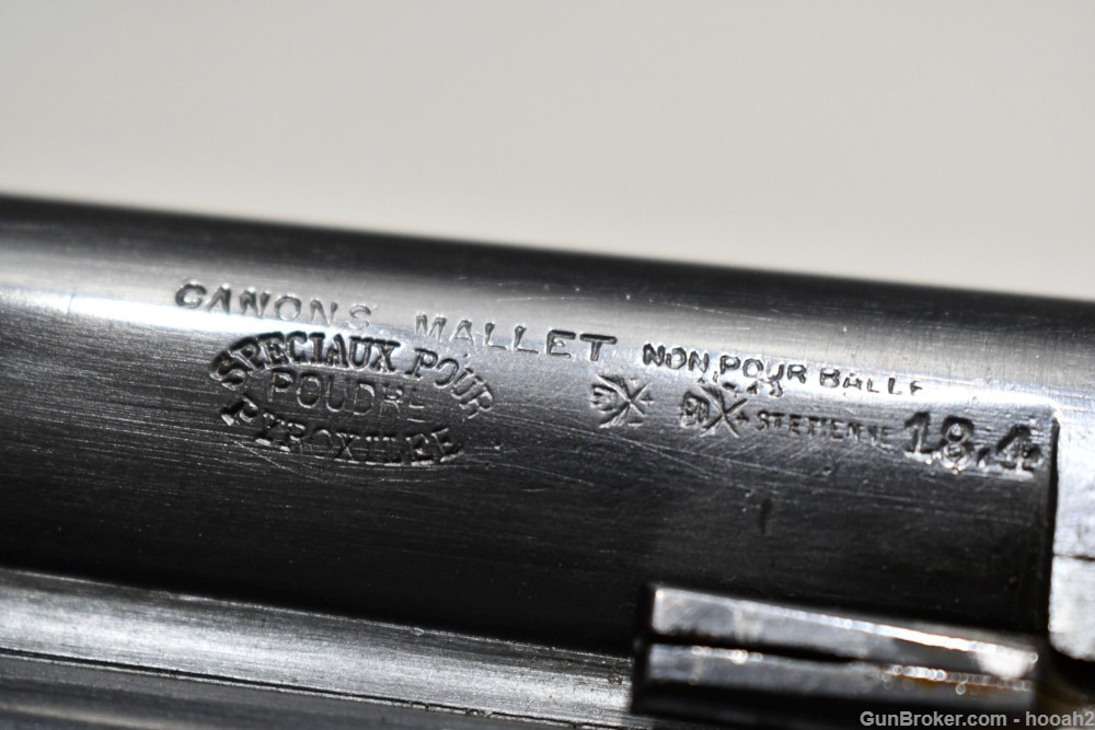 French H Scherrer Arme BTE SxS Boxlock Shotgun 2.5" 12 G C&R-img-42
